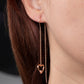 Heart Threader Earrings