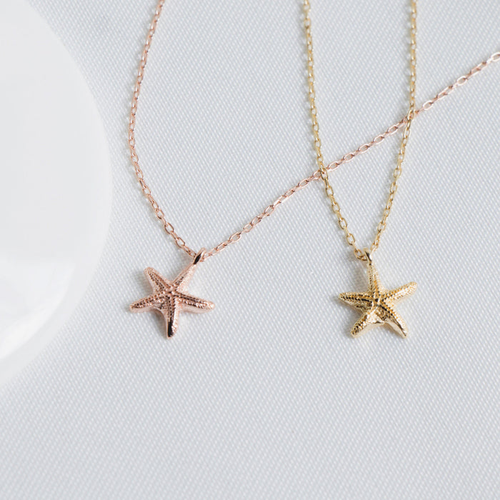 Dainty Starfish Necklace
