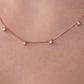 CZ Station Necklace