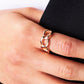 Sleek Bold Gold Chain Ring
