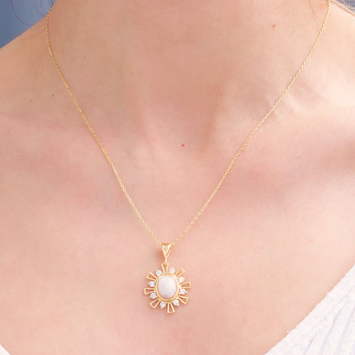 Gemstone Pendant Necklace