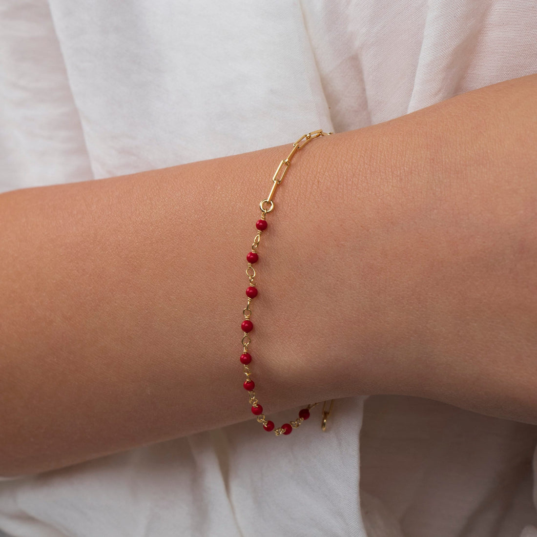 Coral Bracelet