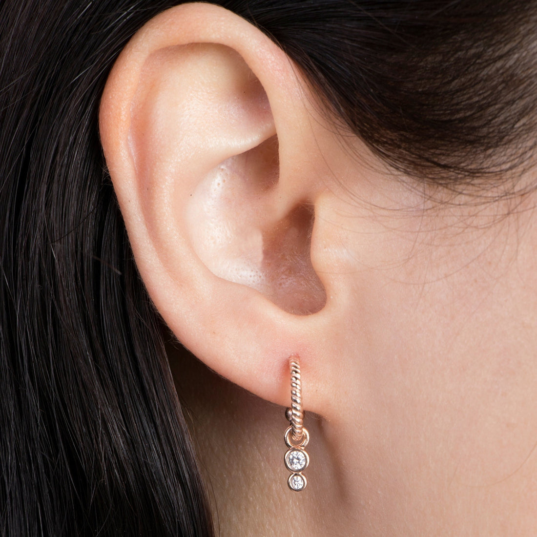 Gold Huggie Earrings