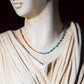 Turquoise & Gold Chain Necklace