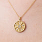 Starburst Medallion Necklace