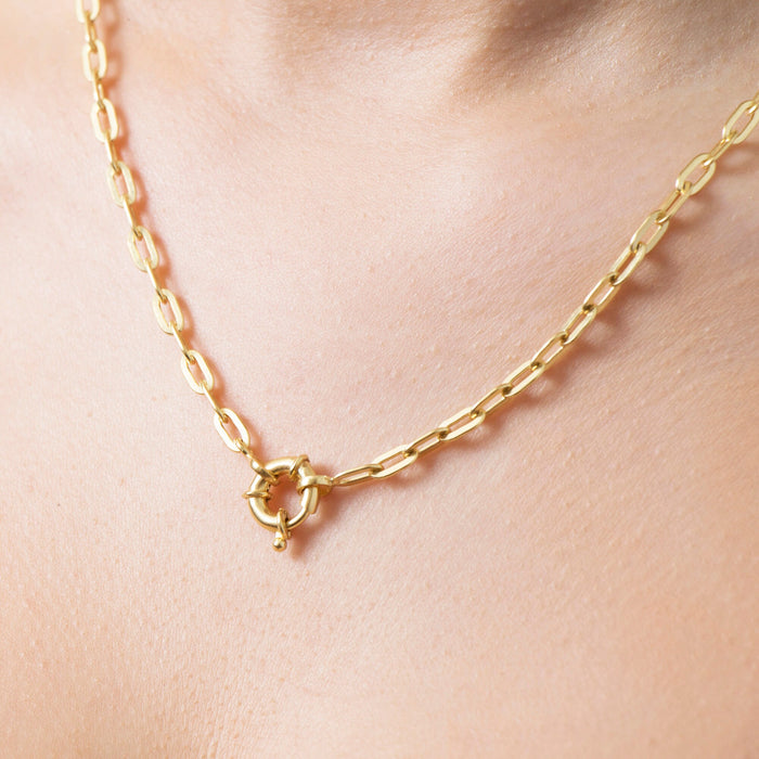 Paperclip Chain Necklace