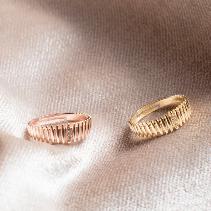 Minimalist Gold Vermeil Ring