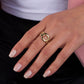 Chunky Gold Chain Ring