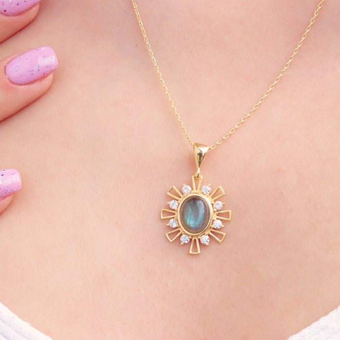 Gemstone Pendant Necklace