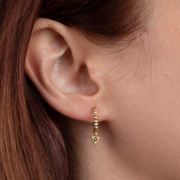 Dainty Huggie Hoop Earrings