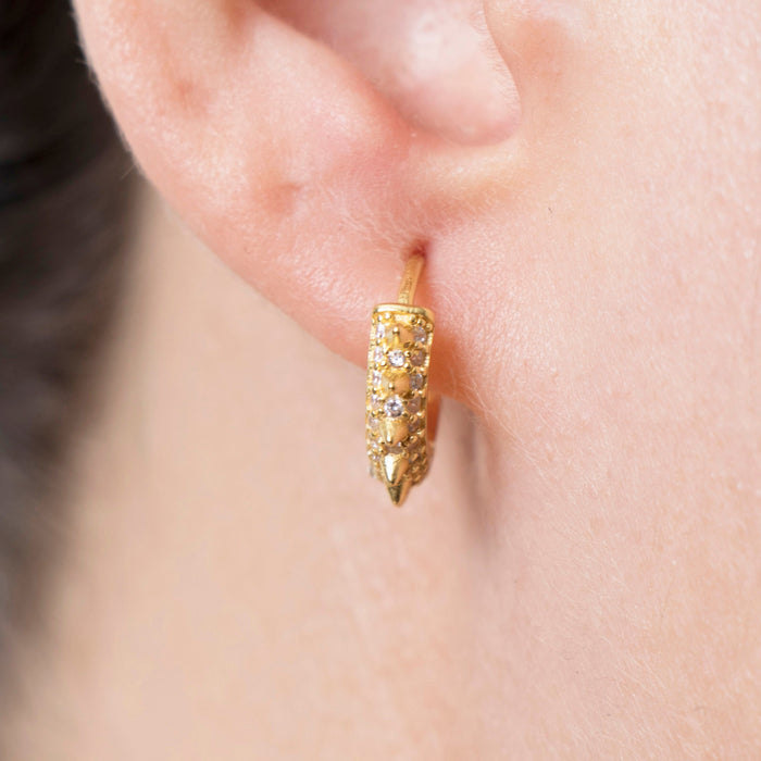 Spike Hoop Earrings
