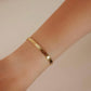 Gold Chevron Bracelet