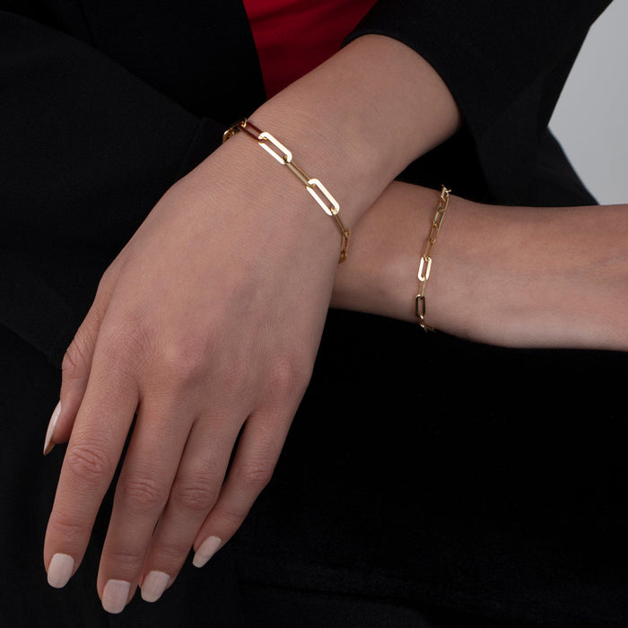 Paperclip Chain Bracelet