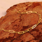Paperclip Chain Bracelet