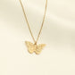 Butterfly Pendant Necklace