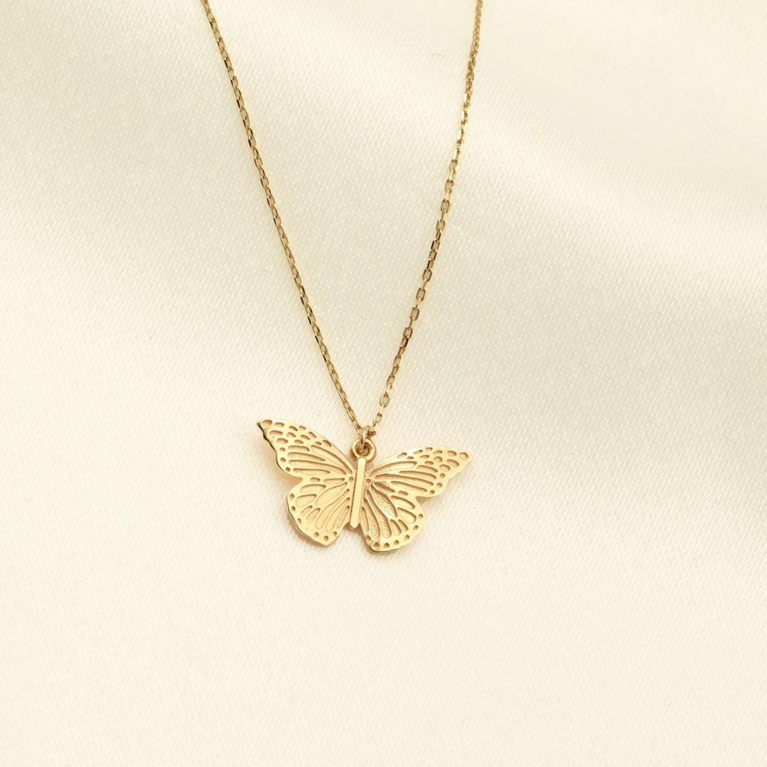 Butterfly Pendant Necklace