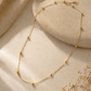 Beaded Satellite Chain Necklace