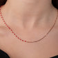 Coral Gem Choker