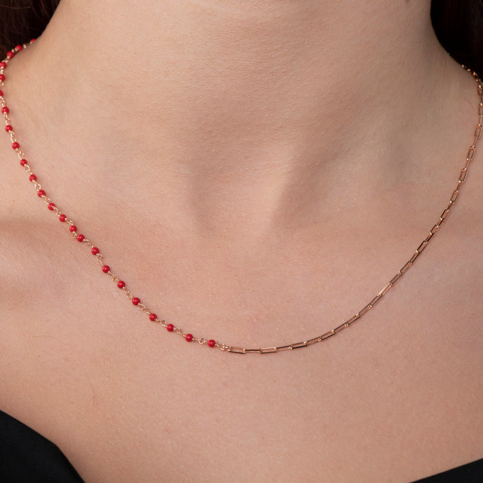 Dainty Coral Choker