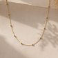 Beaded Satellite Chain Necklace