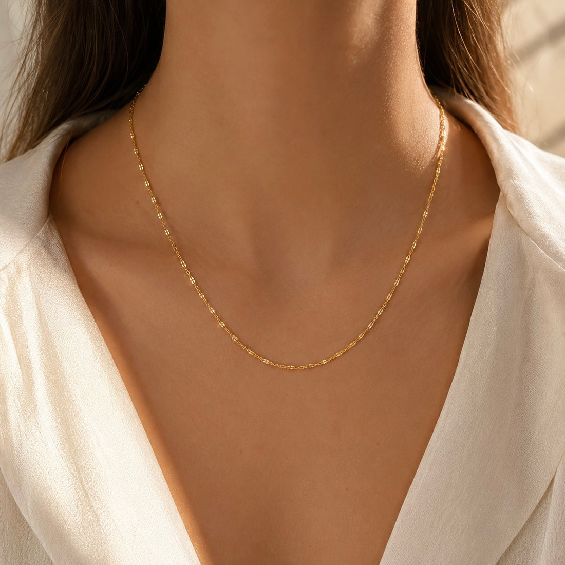 Mirror Chain Necklace