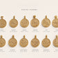 Zodiac Sign Charm