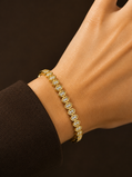 Gold Geometric Bracelet