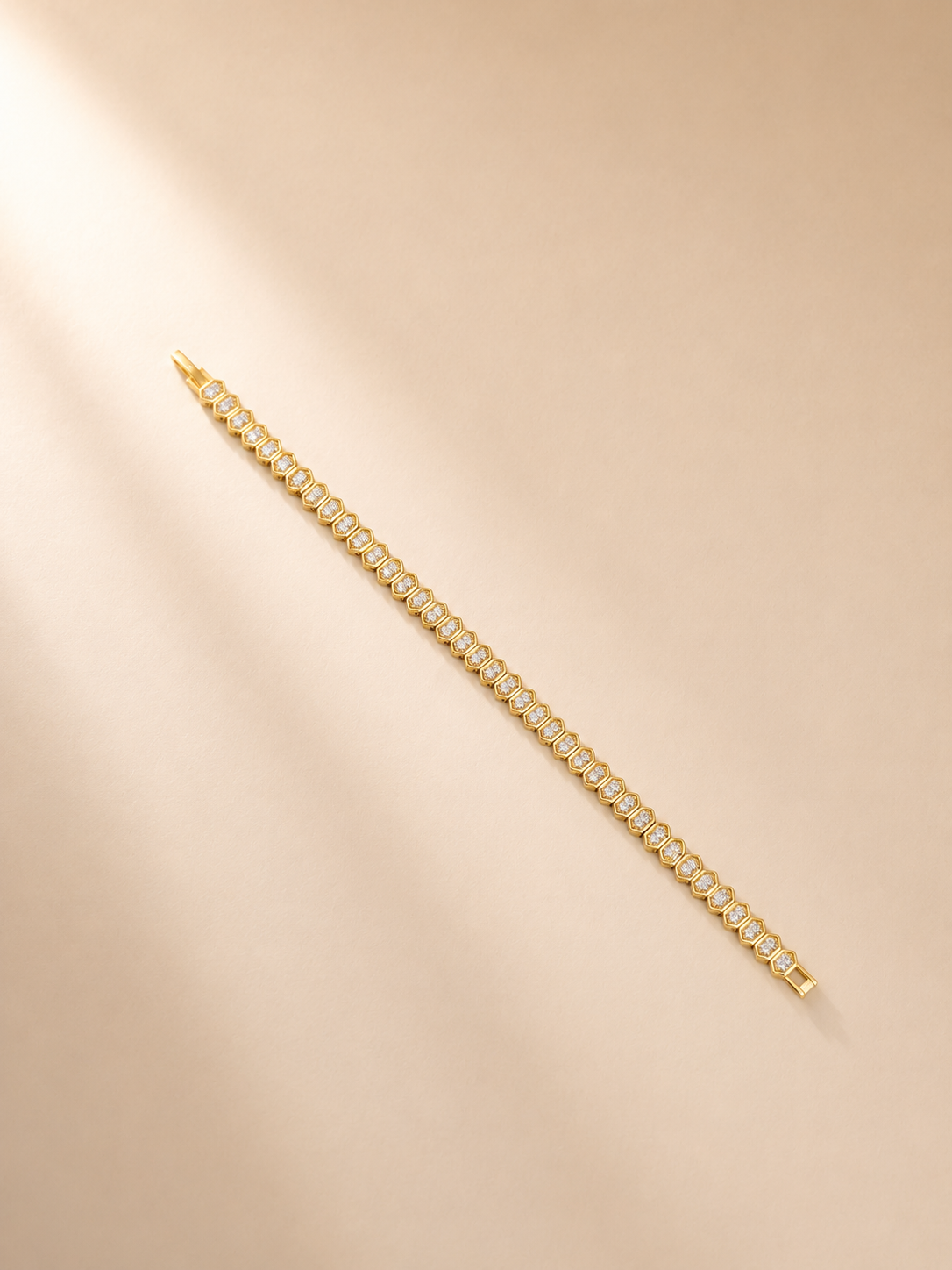 Gold Geometric Bracelet