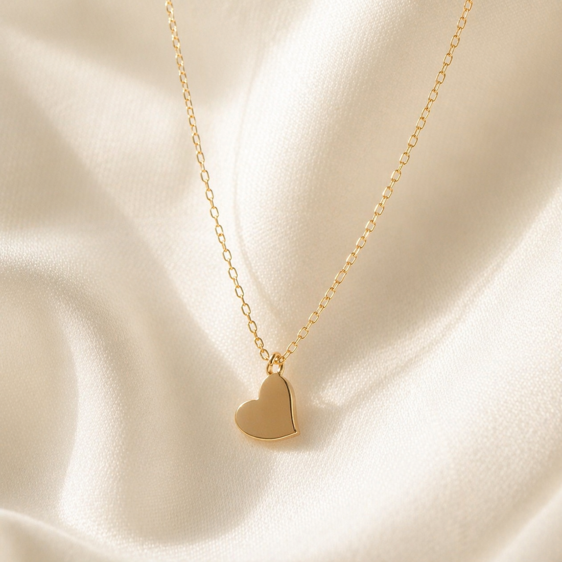 Gold Heart Necklace