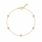 CZ Station Bracelet