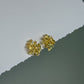 Gold Vermeil Flower Stud
