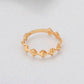 Pyramid Spike Ring