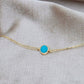 Turquoise Gem Bracelet