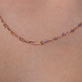 Amethyst Birthstone Necklace