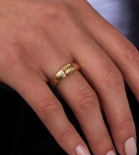 Gold Vermeil Knot Ring