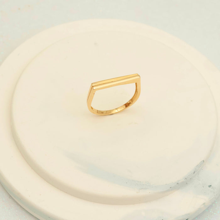14k Dainty Stackable Gold Ring
