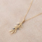 Olive Leaf Necklace