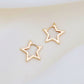 Celestial Star Huggie Hoops