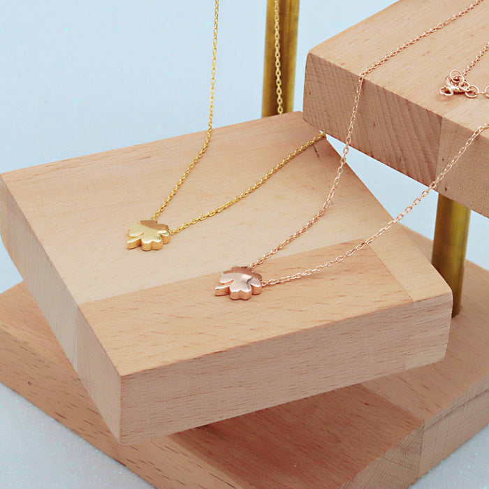 Gold Filled Four Leaf Clover Necklace