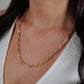 Paperclip Chain Necklace