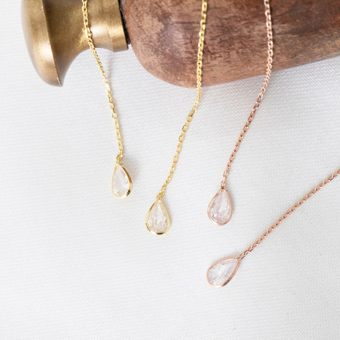 Elegant Gold Threader Earrings