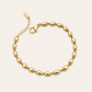 Gold Oval Link Bracelet