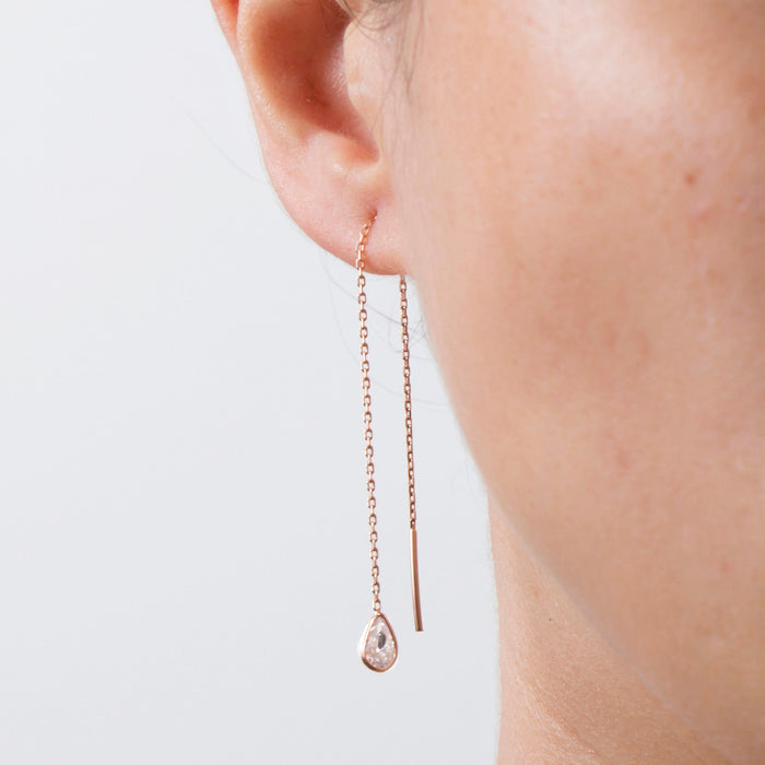 Elegant Gold Threader Earrings