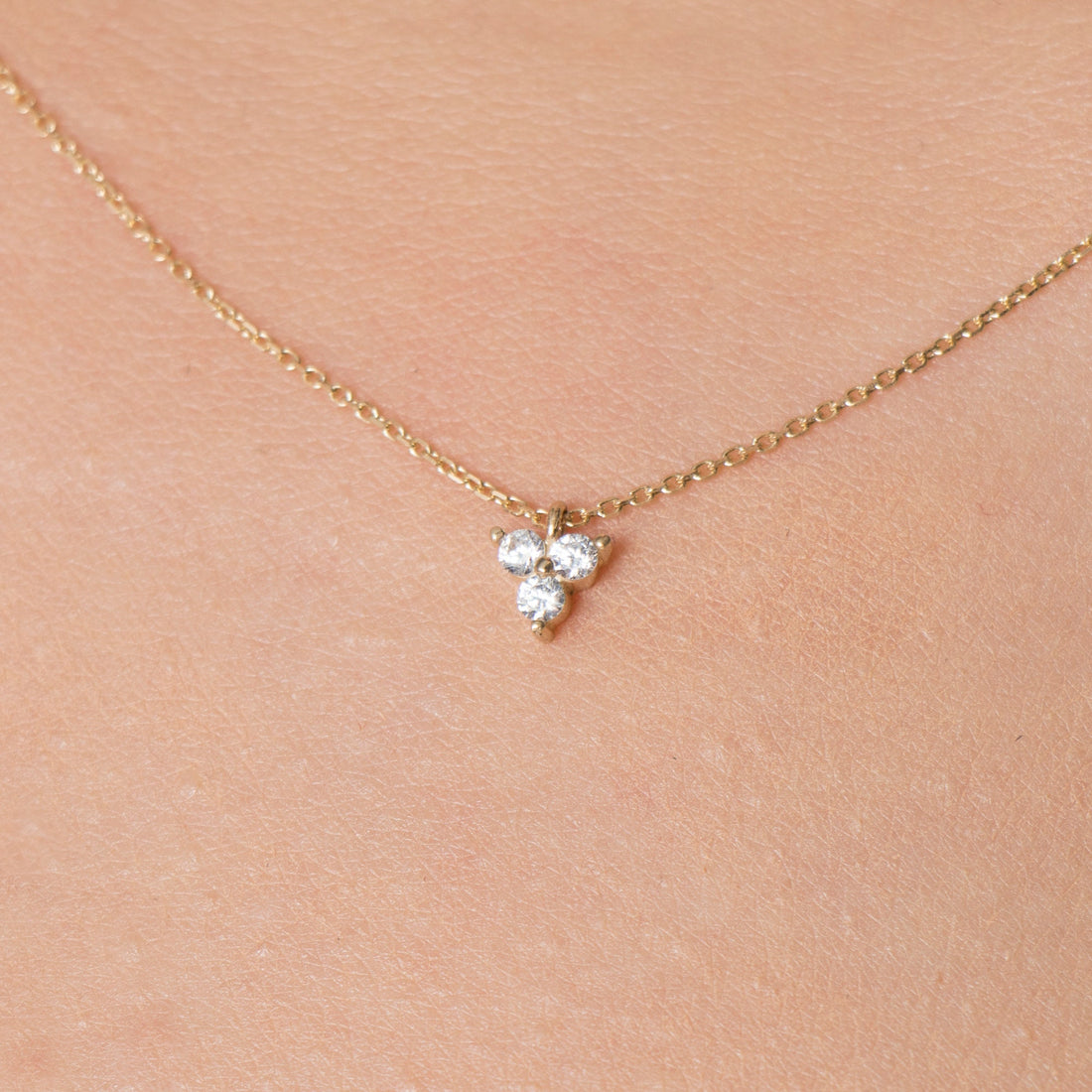 Diamond Trio Necklace