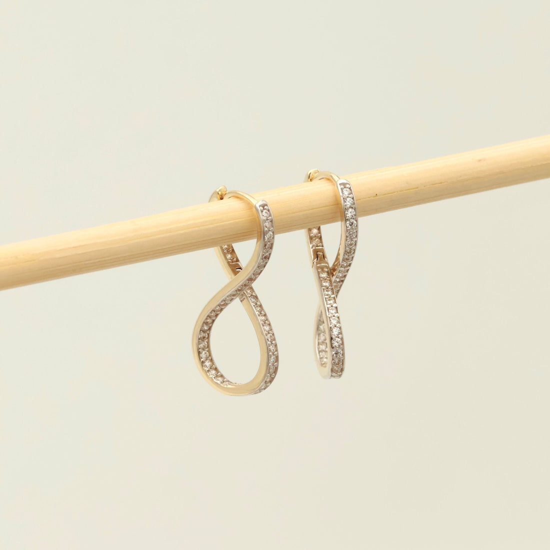 Infinity Hoop Earrings