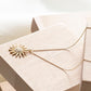 Gold Sun Pendant Necklace