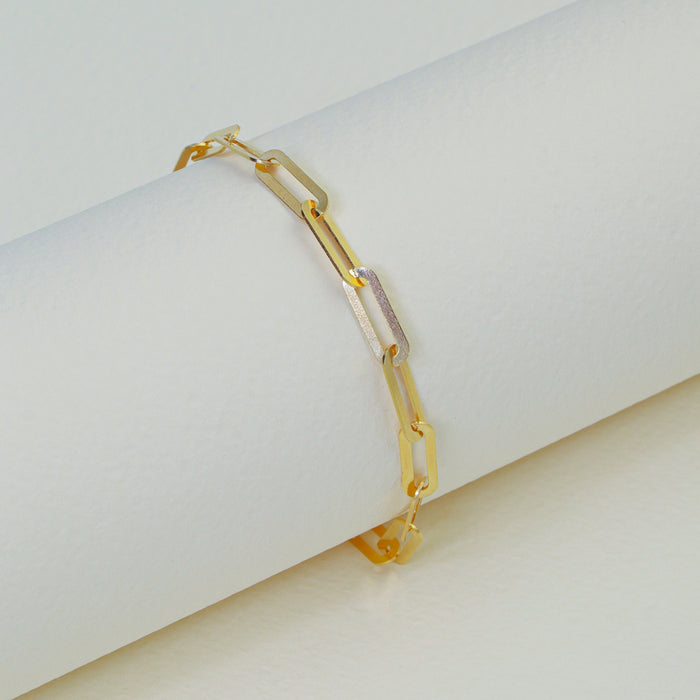 Paperclip Chain Bracelet