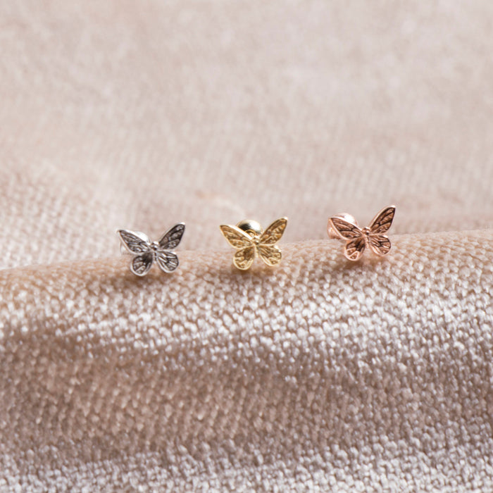 Miniature Gold Piercing Earrings