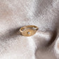Gold Evil Eye Signet Ring