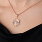 Gold Sunburst Necklace